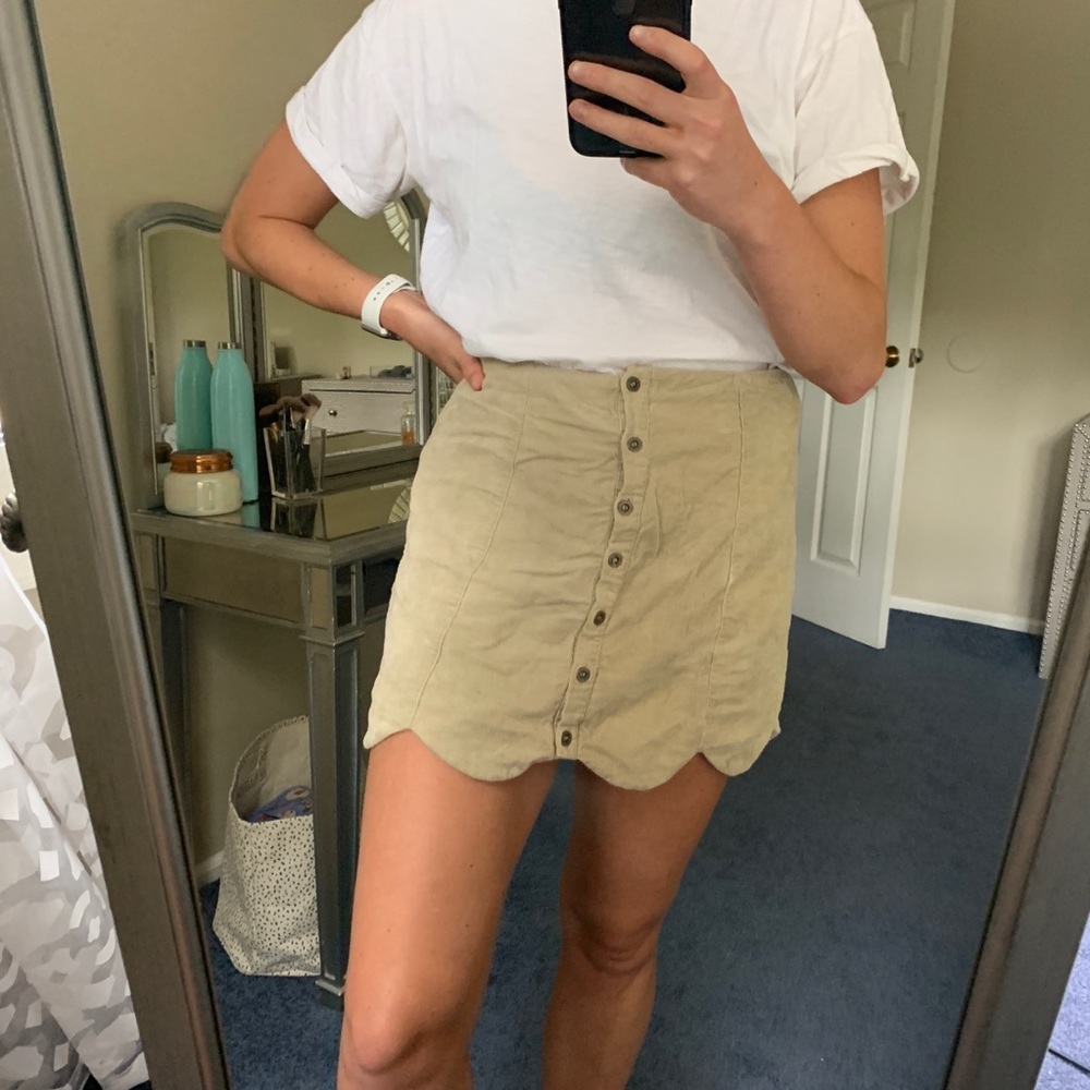 UO BDG corduroy skirt